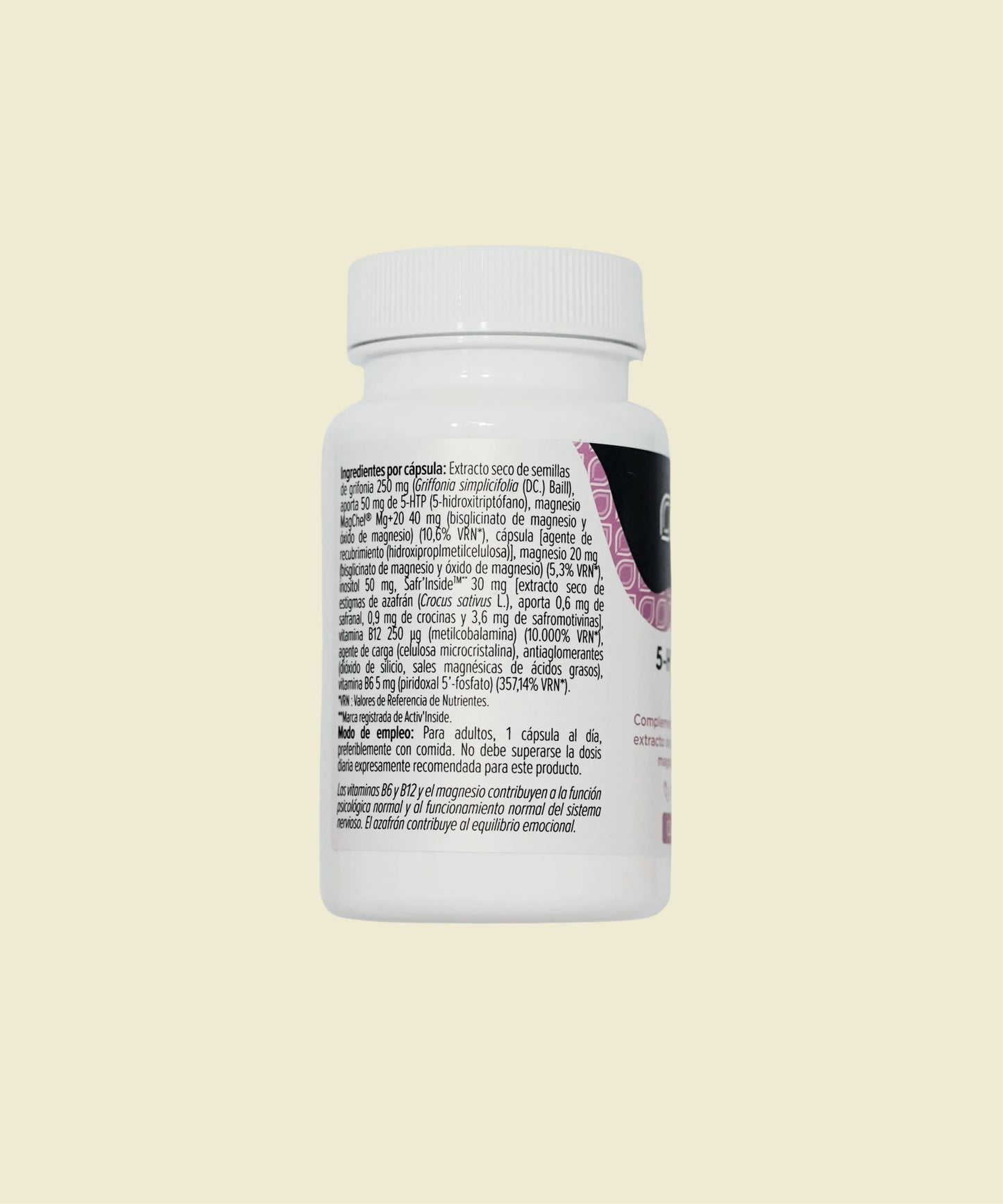 5-HTP + Azafrán Complex | 30 cápsulas – Nutrinat Evolution