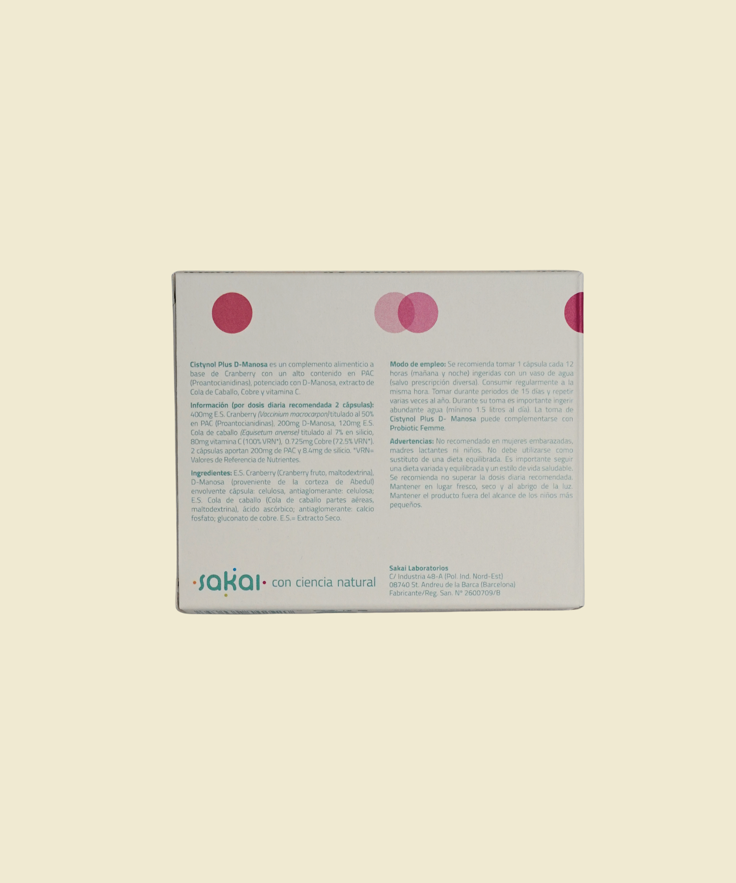 Cistynol Plus | 30 comprimidos – Sakai