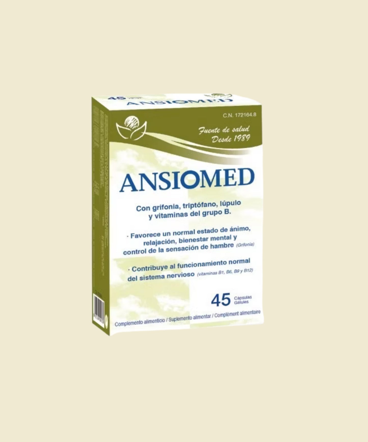 Ansiomed | 45 comprimidos – Bioserum