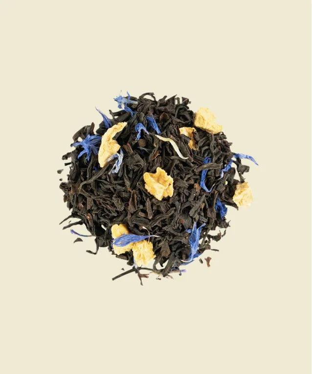 Earl Grey melocotón - té negro con bergamota y melocotón
