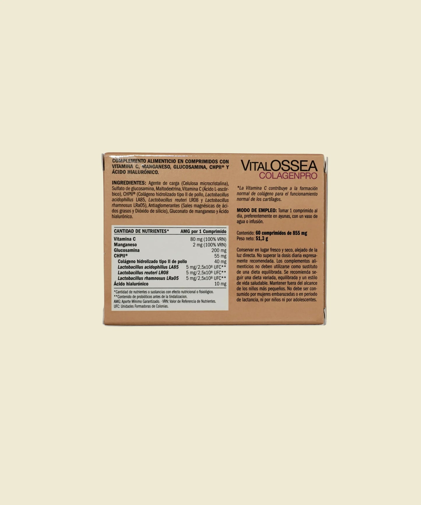 Vitalossea ColágenPro | 60 comprimidos – Derbós