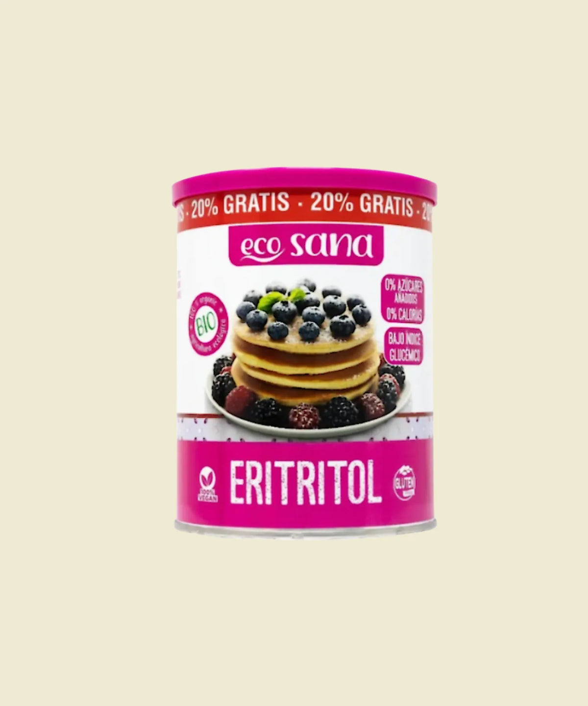 Eritritol Bio | 600 + 120 g – Drasanvi Ecosana