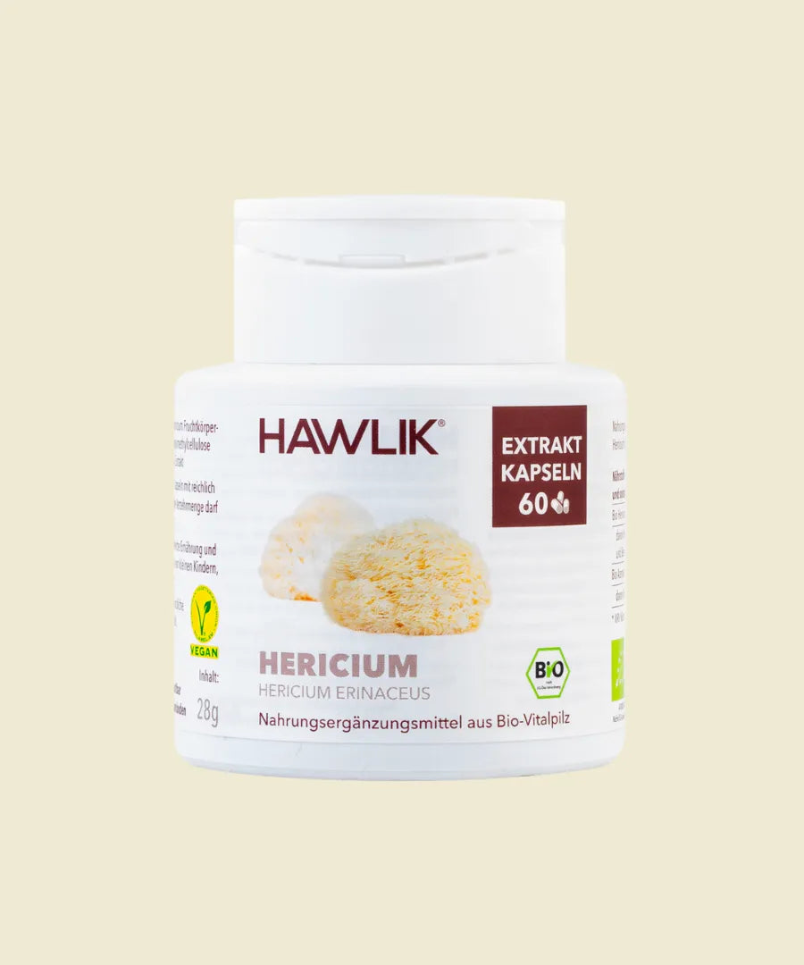 Hericium | 60 cápsulas – Hawlik