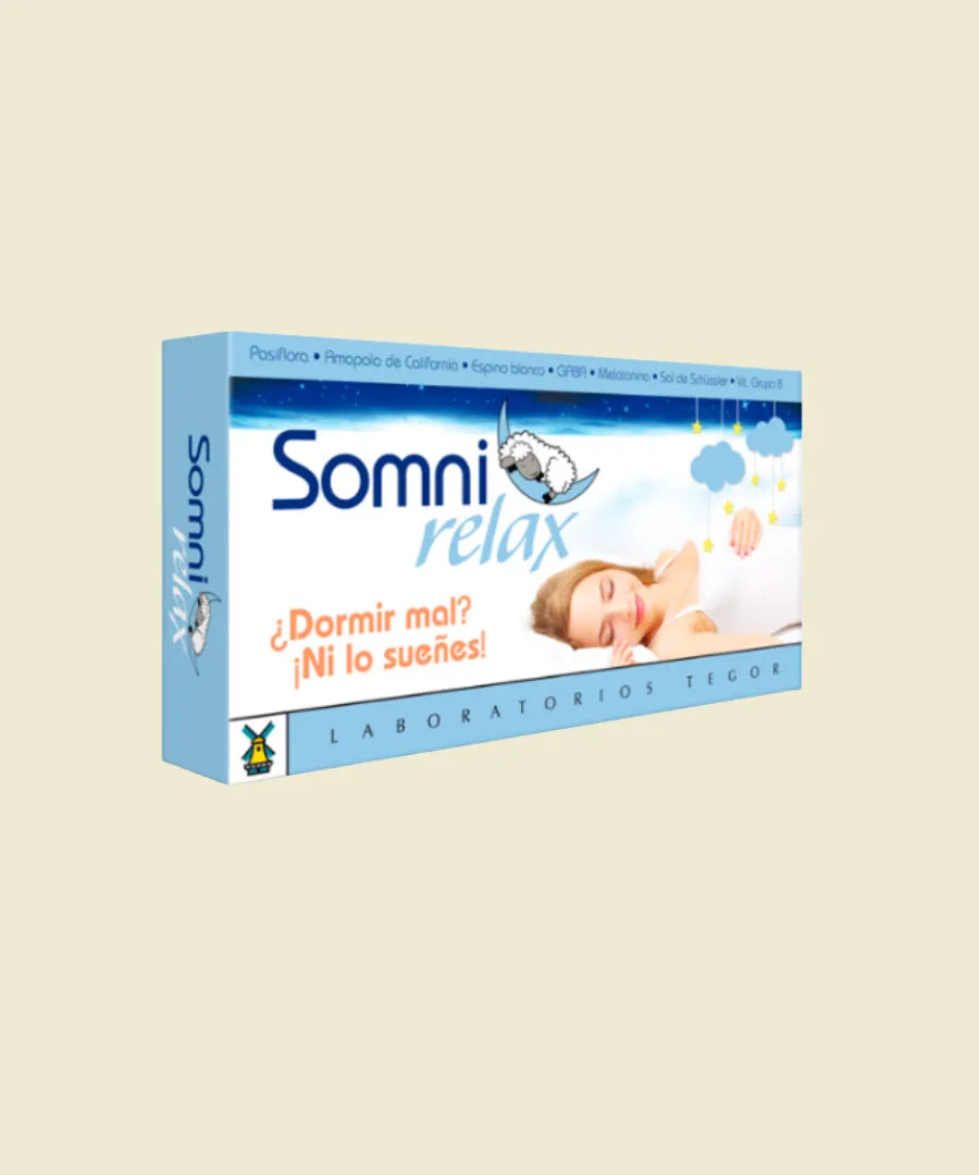 Somnirelax | 40 cápsulas – Tegor