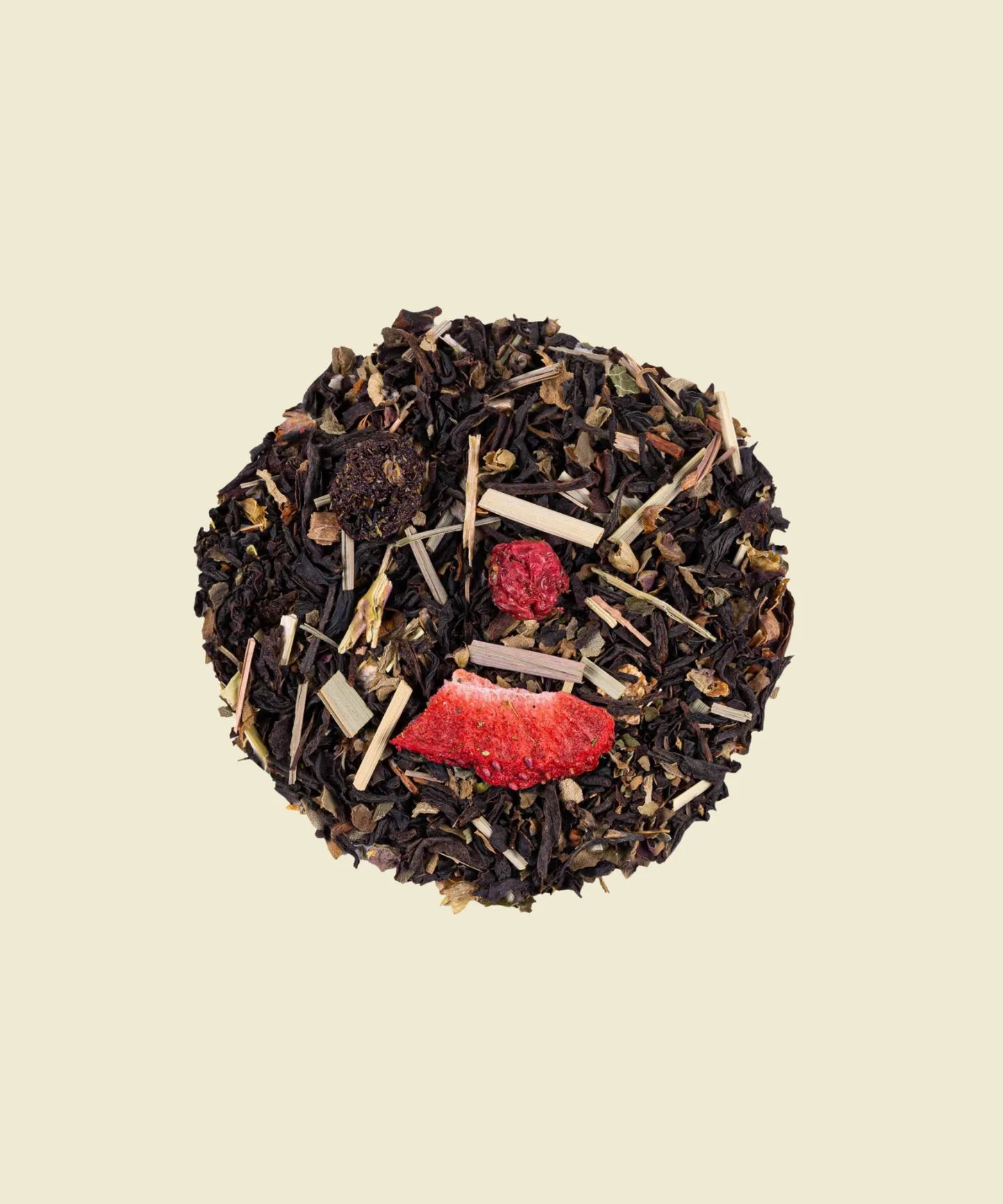 Strawberry Breeze - té negro con fresa y hierbas