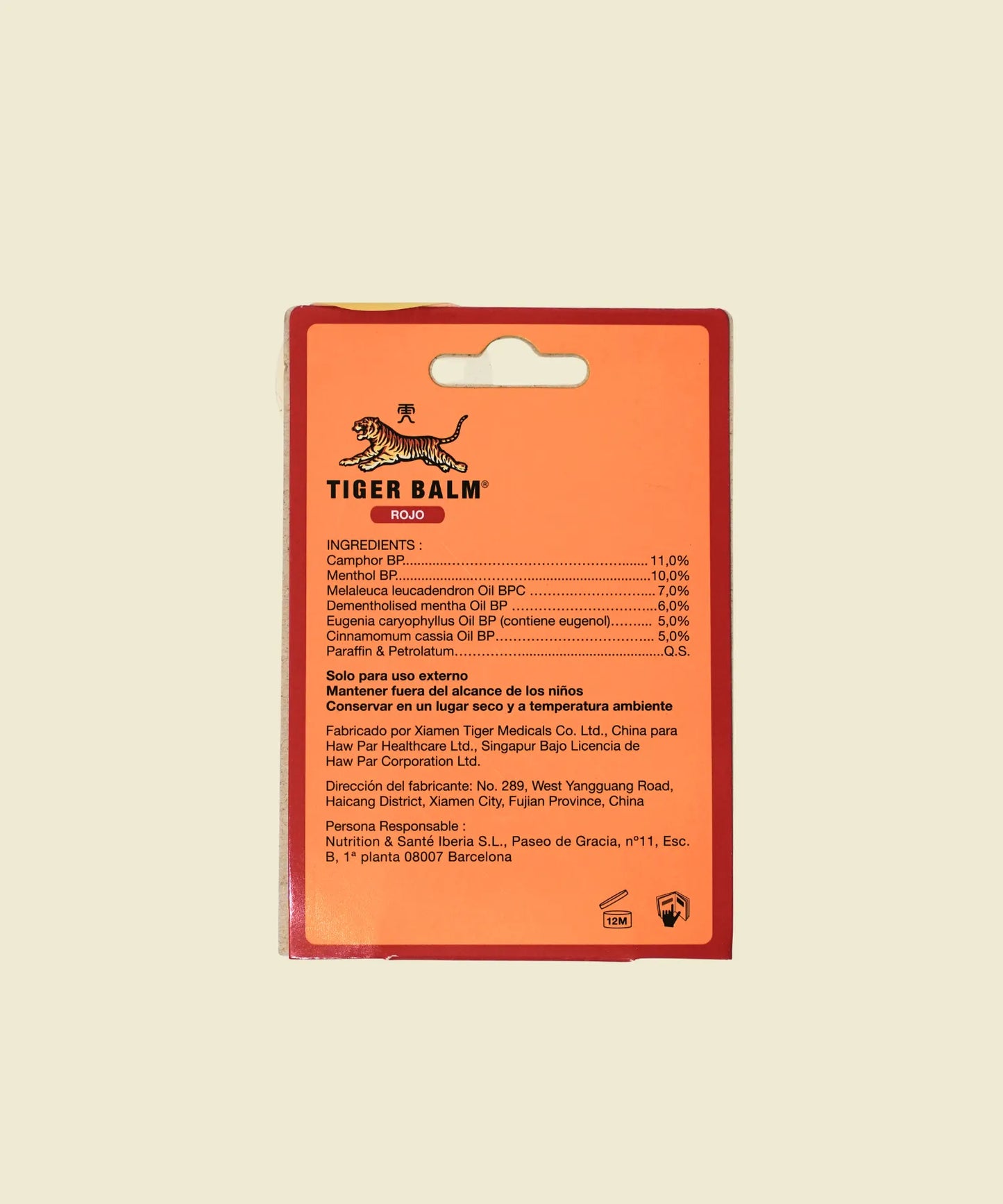 Bálsamo de Tigre Rojo | 19 g – Tiger Balm