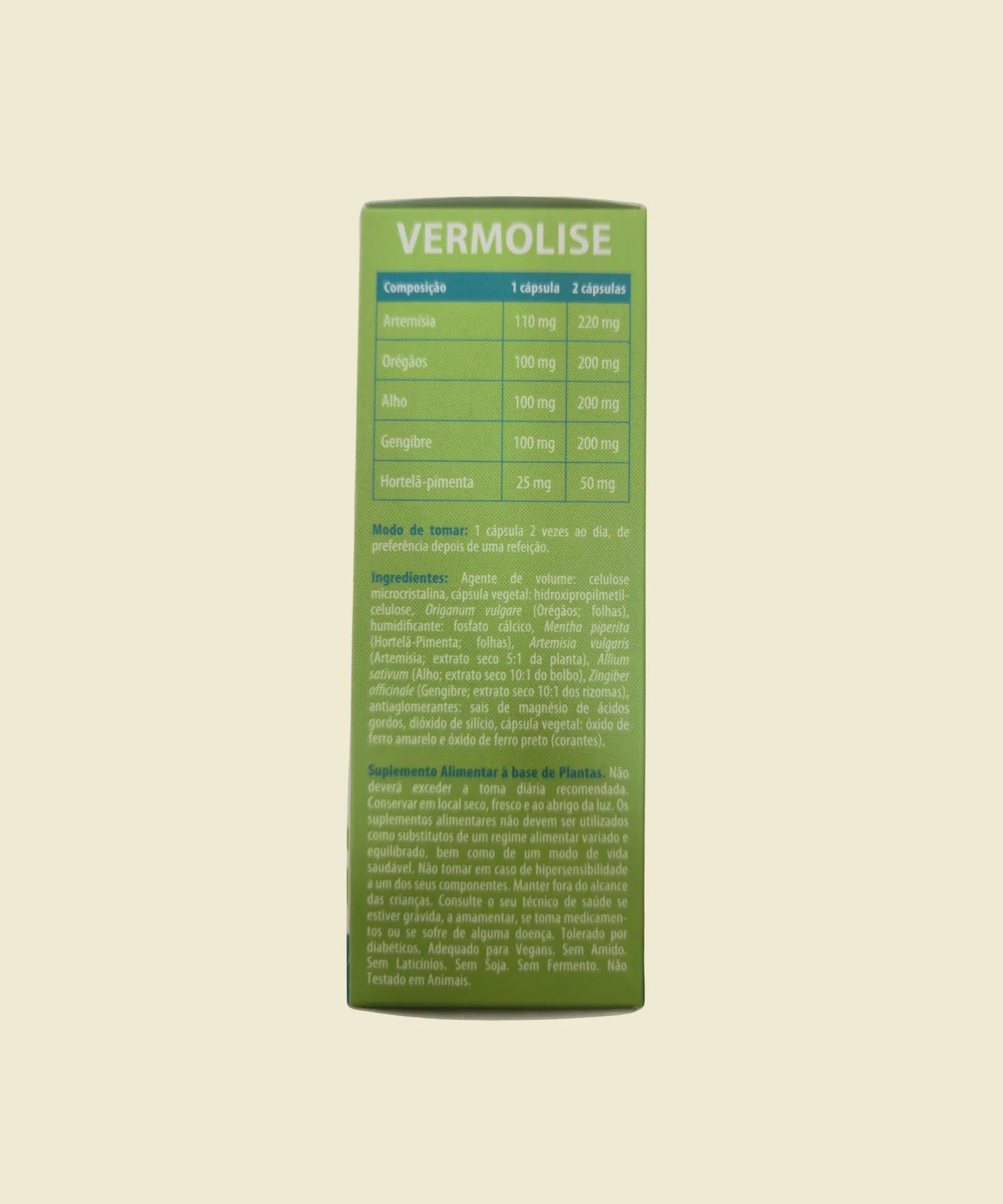 Vermolise | 60 cápsulas – Dietmed
