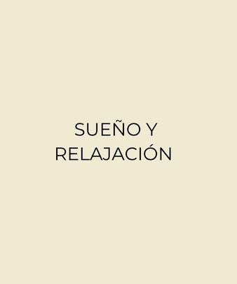 Sueño y relajación
