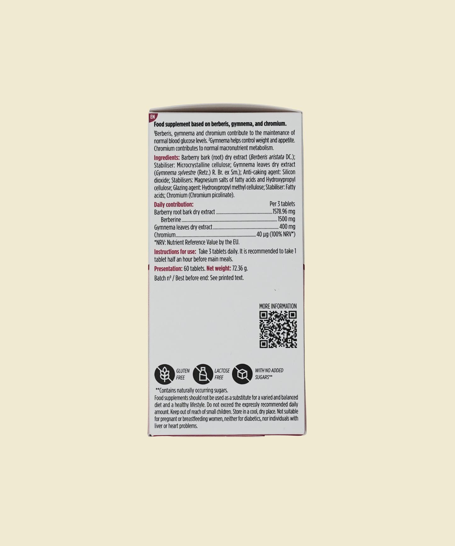 Triestop SlimGluc | 60 comprimidos – Eladiet