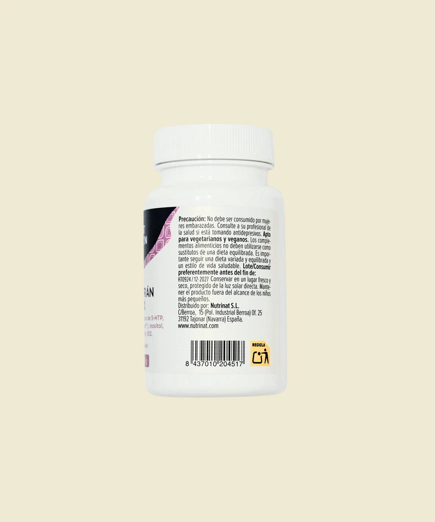 5-HTP + Azafrán Complex | 30 cápsulas – Nutrinat Evolution
