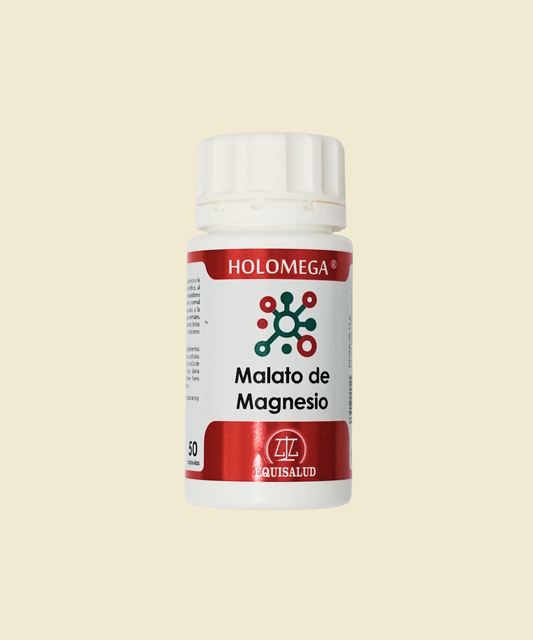 Malato de Magnesio Holomega | 50 cápsulas – Equisalud