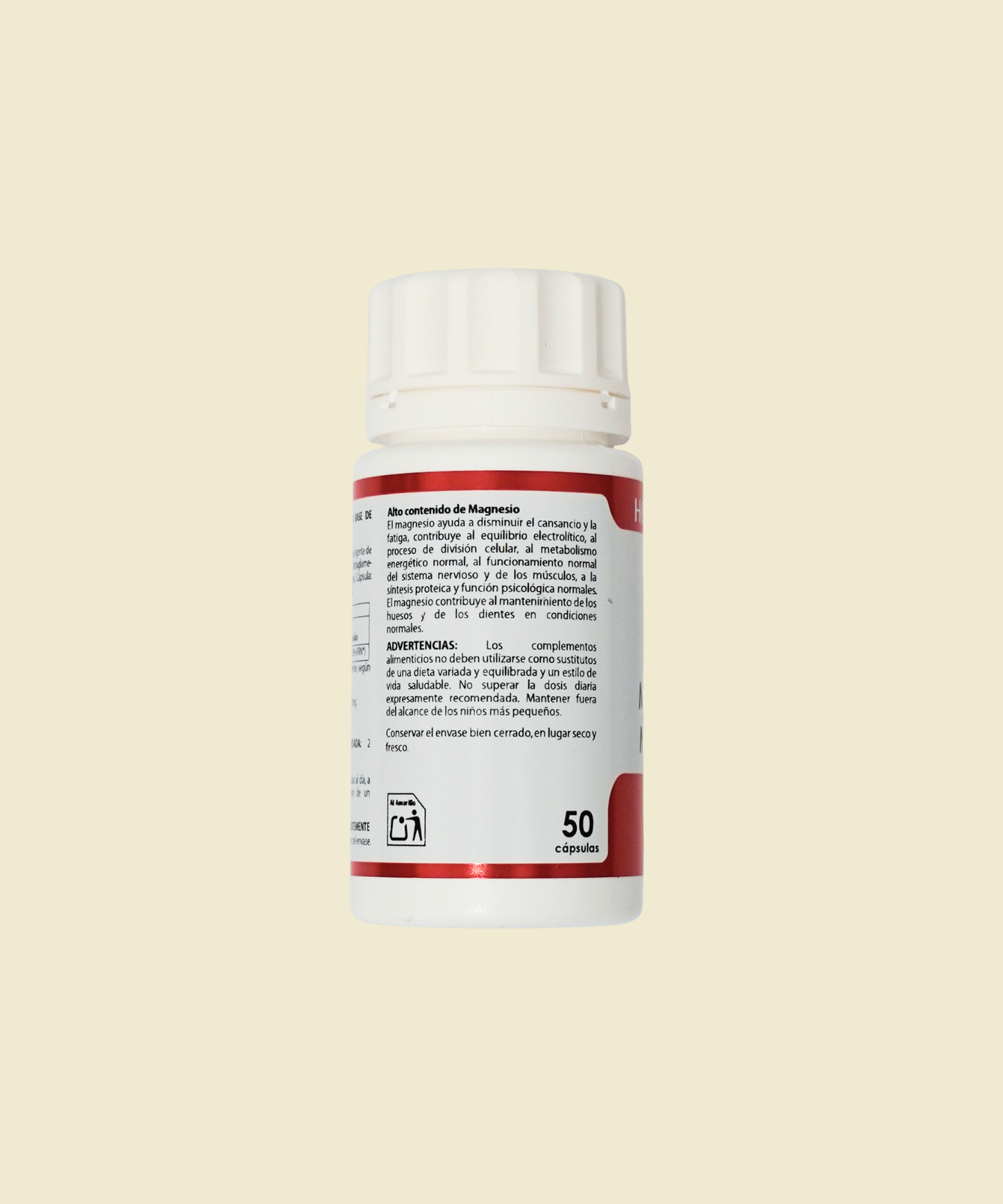 Malato de Magnesio Holomega | 50 cápsulas – Equisalud