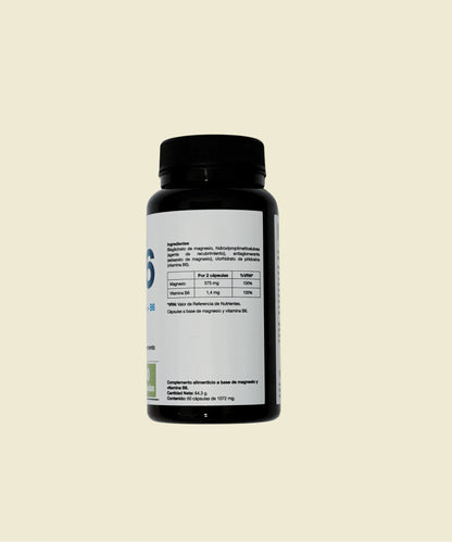Bisglicinato de Magnesio + B6 | 60 comprimidos – Vermont Suplementos