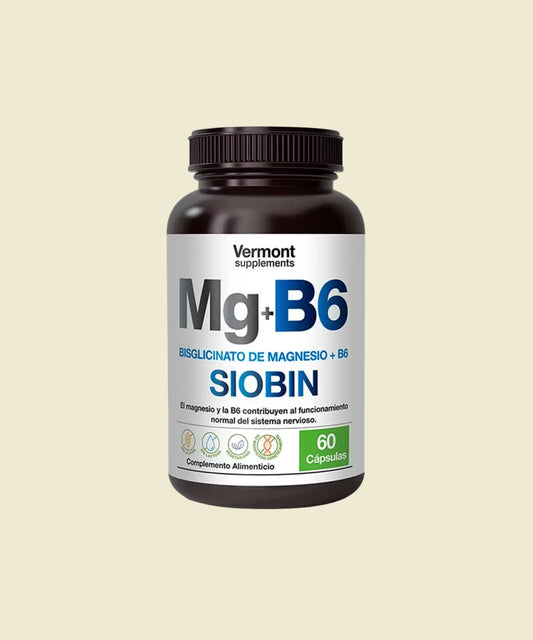 Bisglicinato de Magnesio + B6 | 60 comprimidos – Vermont Suplementos