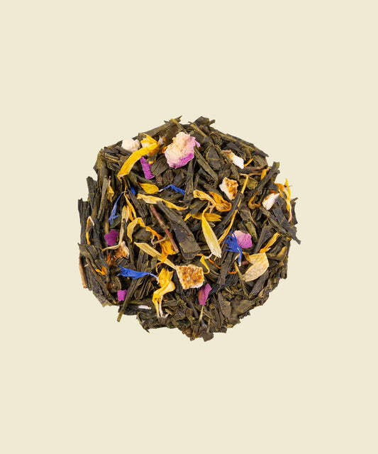 Buen ánimo - té verde con cítricos y flores