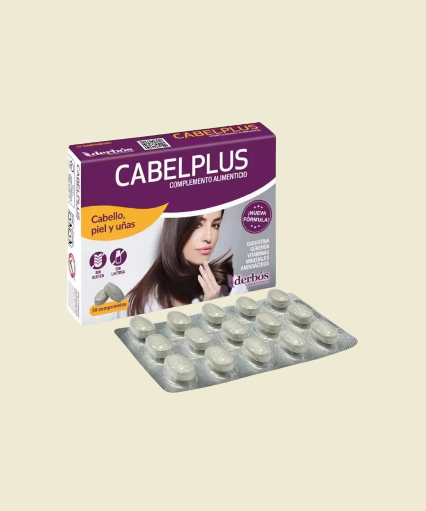 Cabel Plus Cabello y Uñas | 30 perlas – Derbós