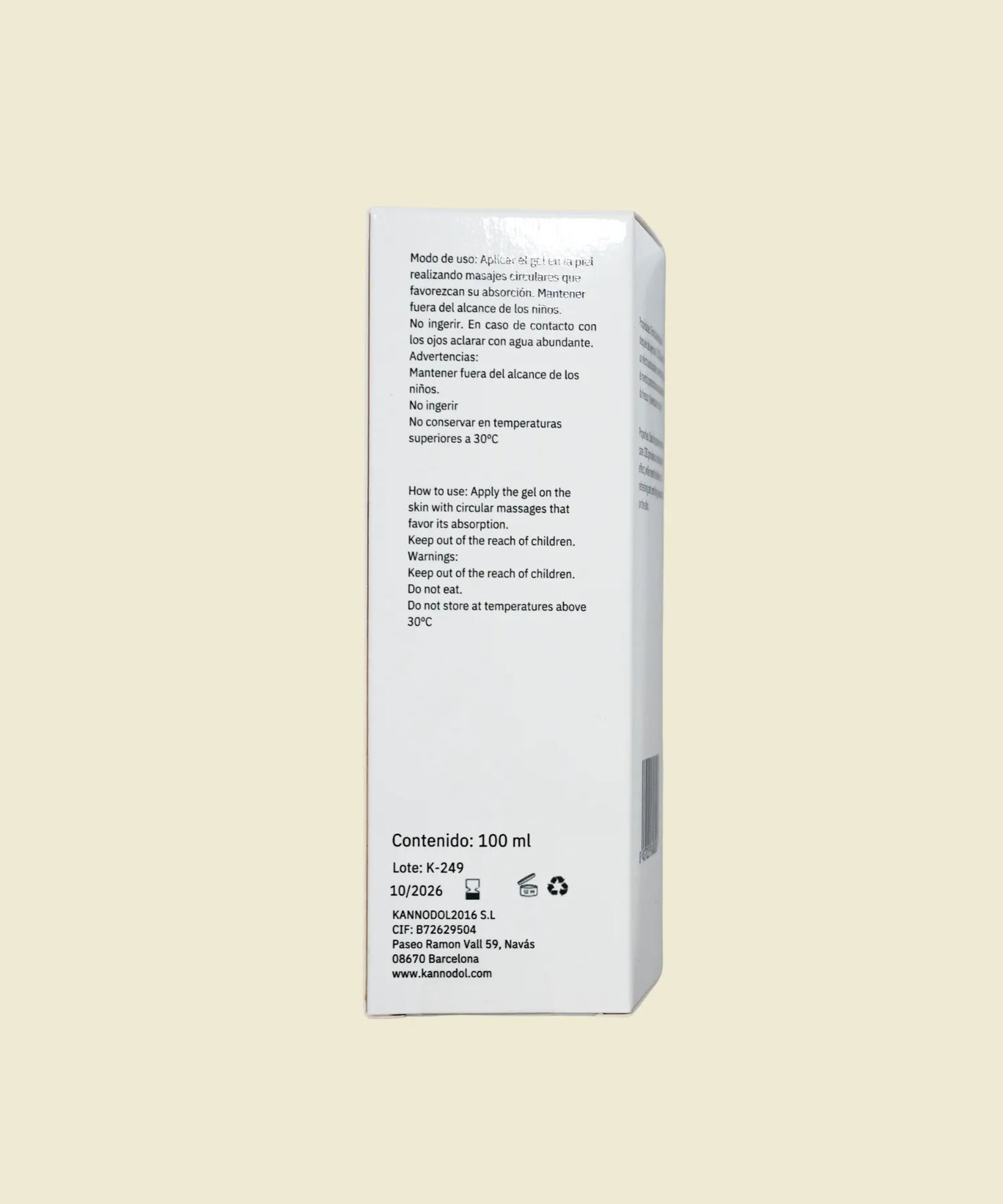 Cannadol | Gel Frío – Pharma