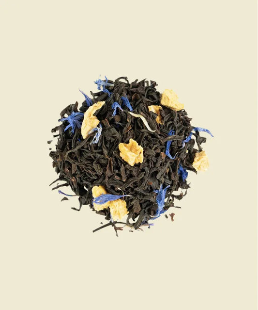 Earl Grey melocotón - té negro con bergamota y melocotón