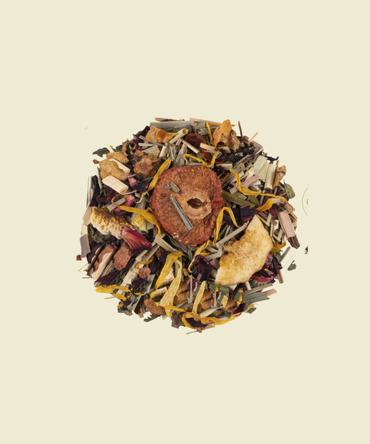 Encanto de verano - rooibos con frutas y flores
