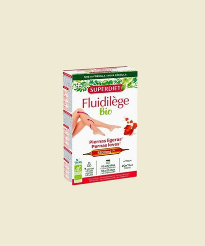 Fluidilège Circulación | 20 ampollas – Superdiet