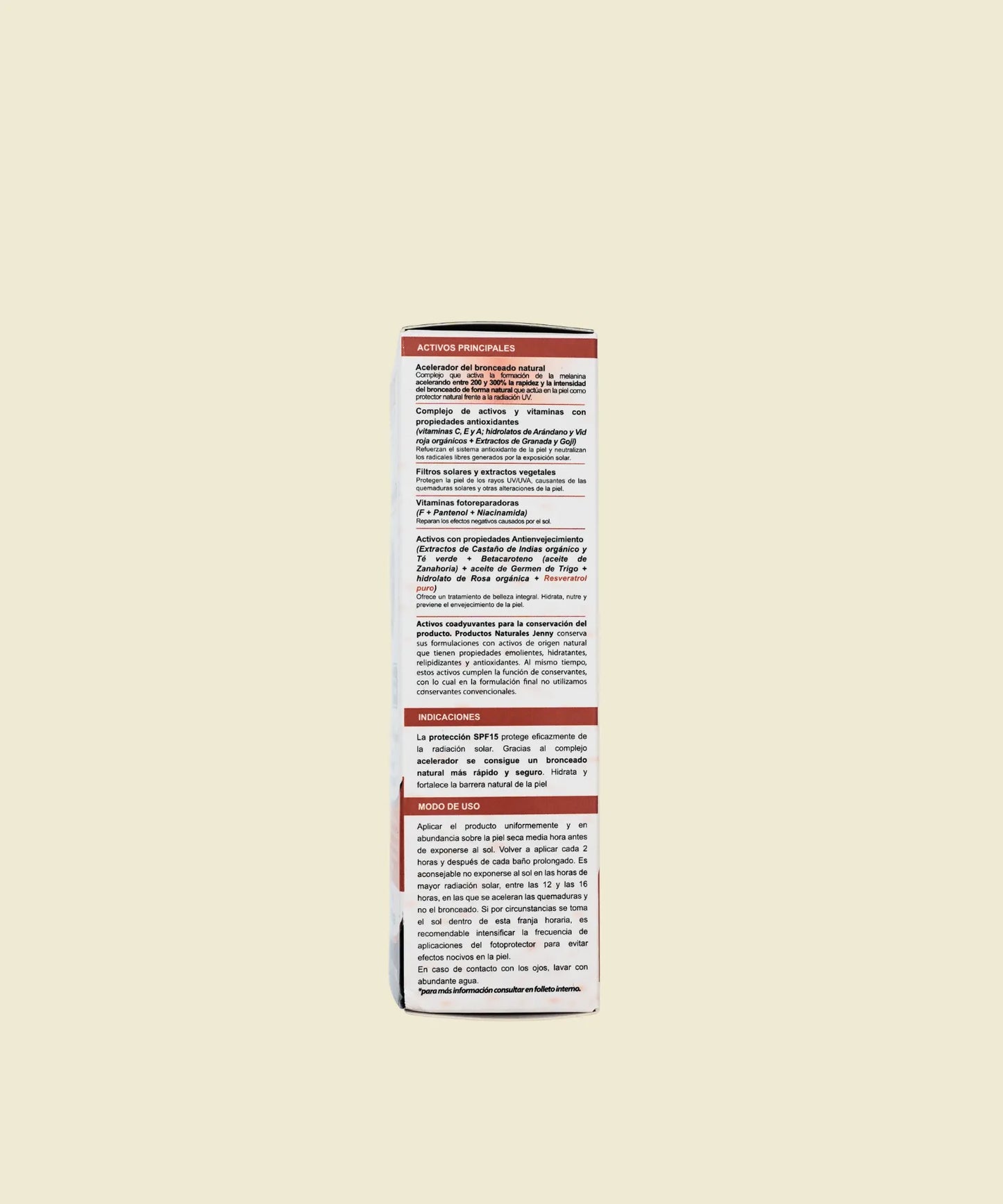 Fotobronceador Ultra Rápido SPF 15 | 100 ml – Rhatma Therapy