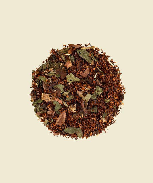 Frescolate - rooibos y honeybush con cacao y menta