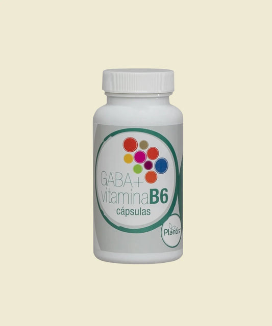 GABA + Vitamina B6 | 60 cápsulas – Plantis