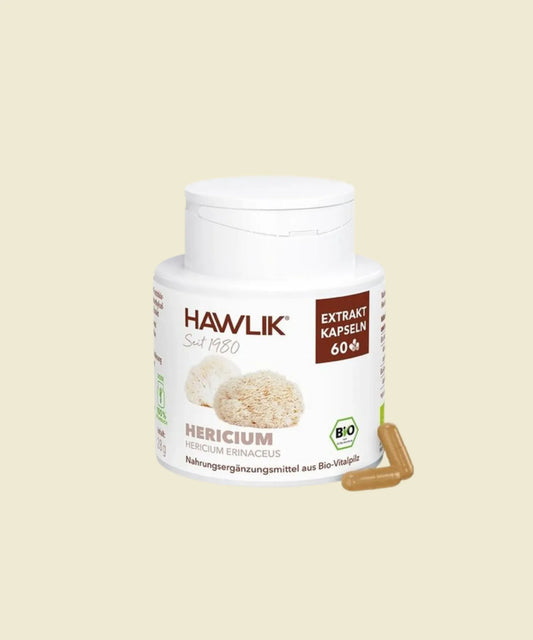 Hericium | 60 cápsulas – Hawlik