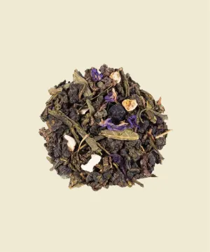 Menta Arándano - té verde y oolong con menta y arándano