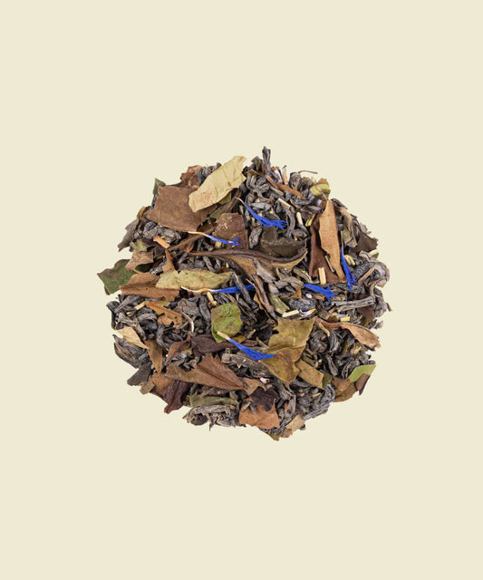 Monte Floral - té verde y blanco con hierbas y flores