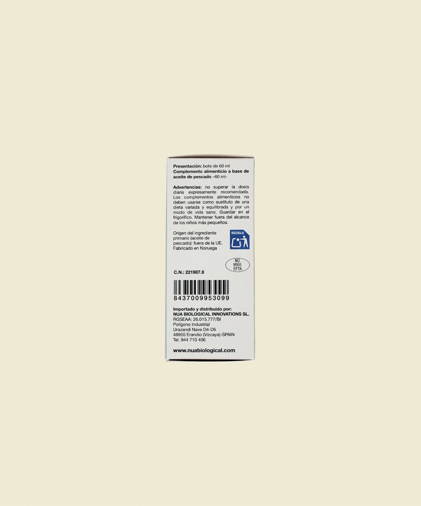 Nua 1400 Omega 3 | 60 ml – NUA
