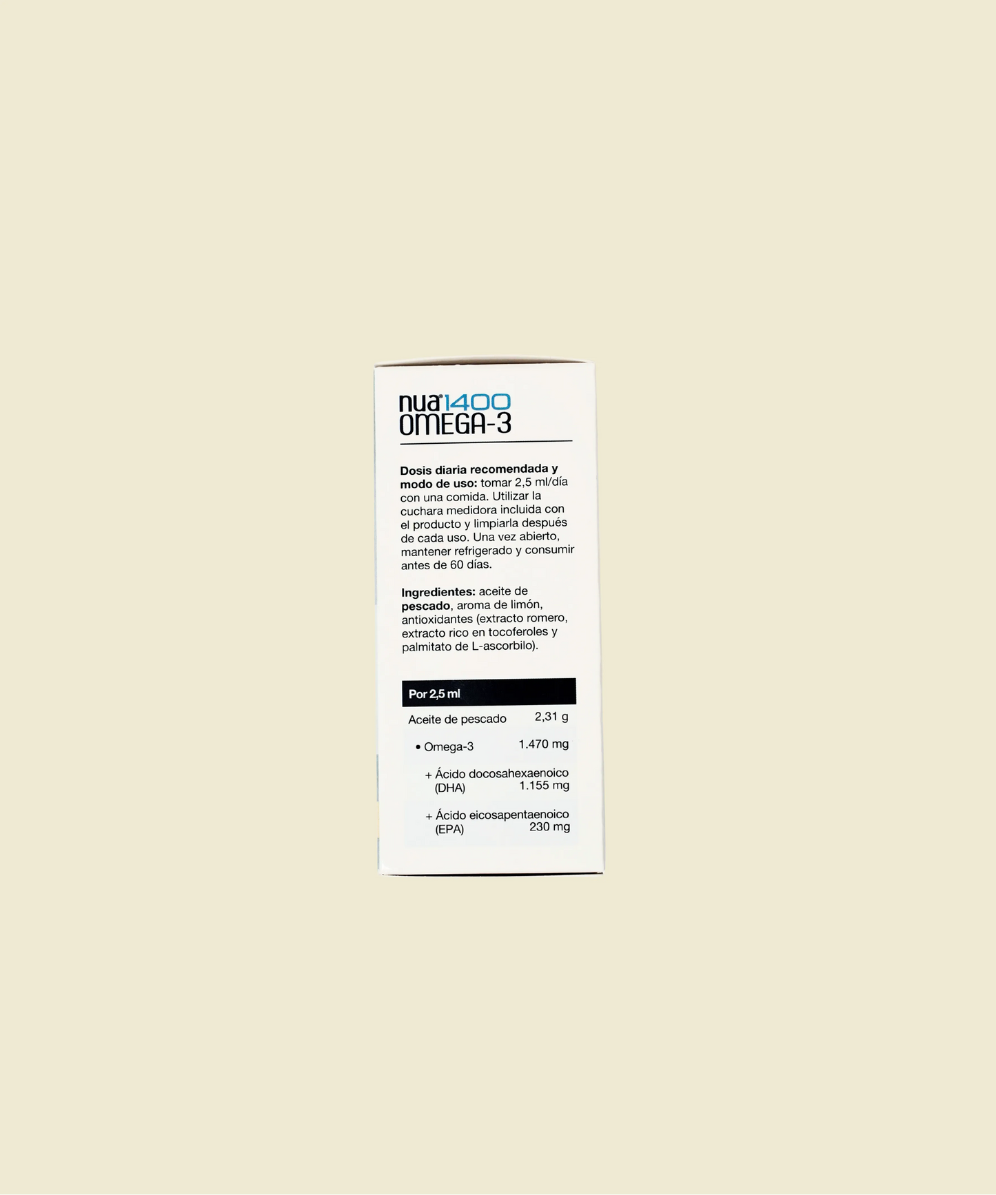 Nua 1400 Omega 3 | 60 ml – NUA