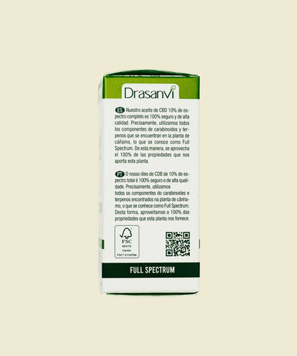 Óleo CBD 10% | 10 ml – Drasanvi