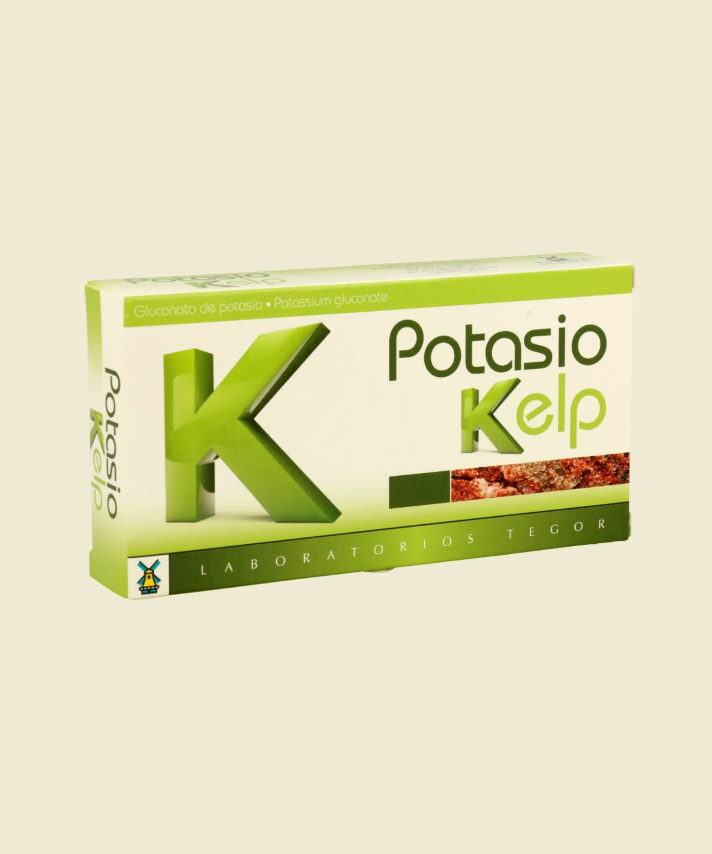 Potasio Kelp | 40 cápsulas – Tegor