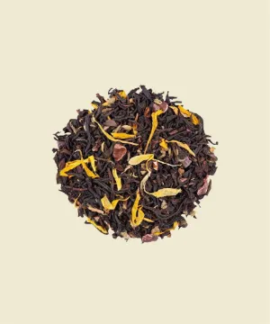 Romance misterioso - té negro con cacao y hierbas