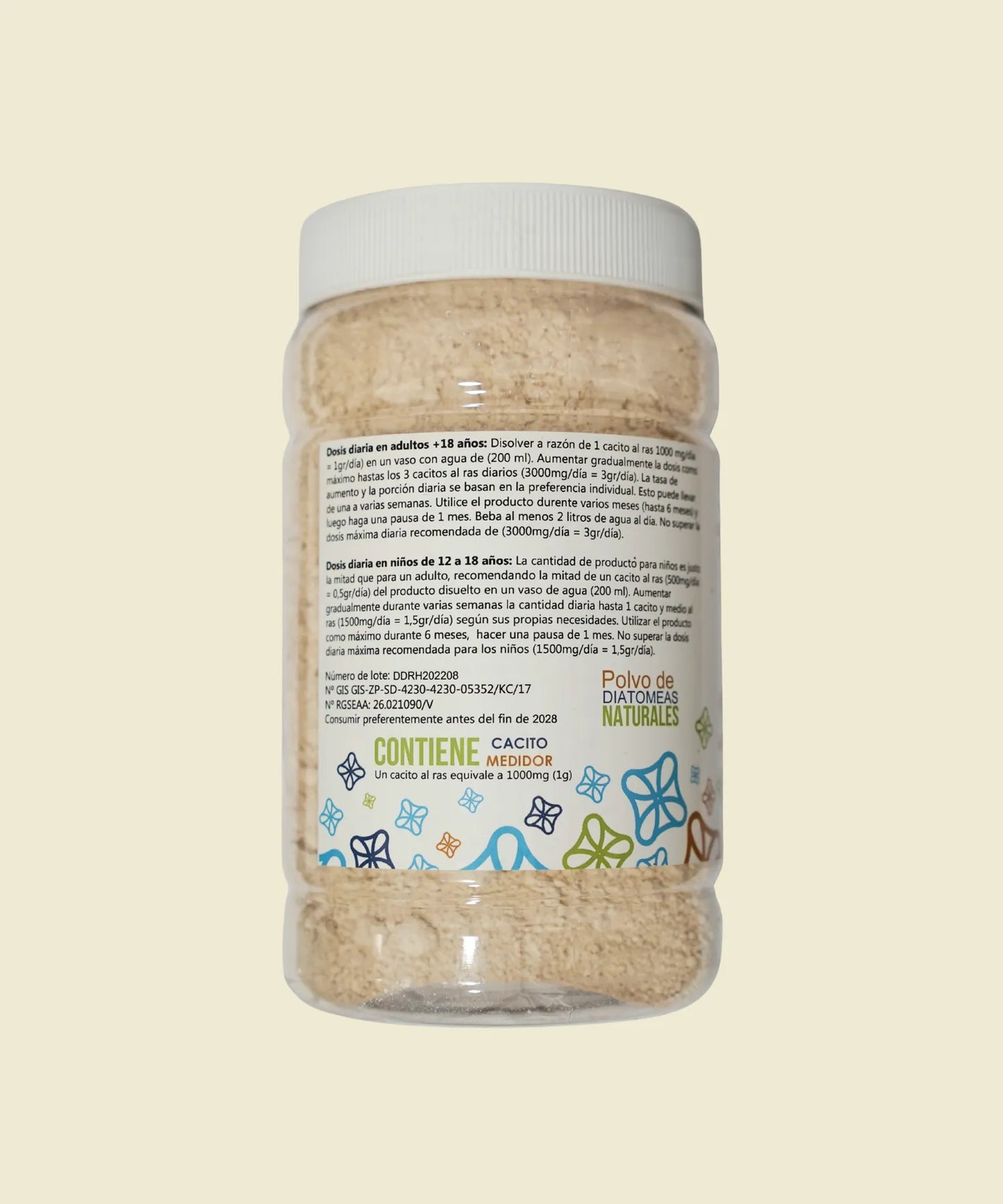 Silicio | 400 g – Tierra de Diatomeas