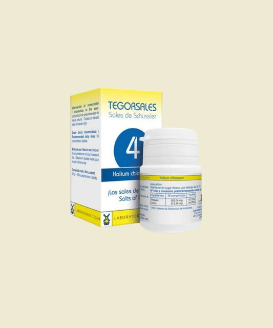 Tegorsales nº 4 Kalium Chloratum | 20 g – Tegor