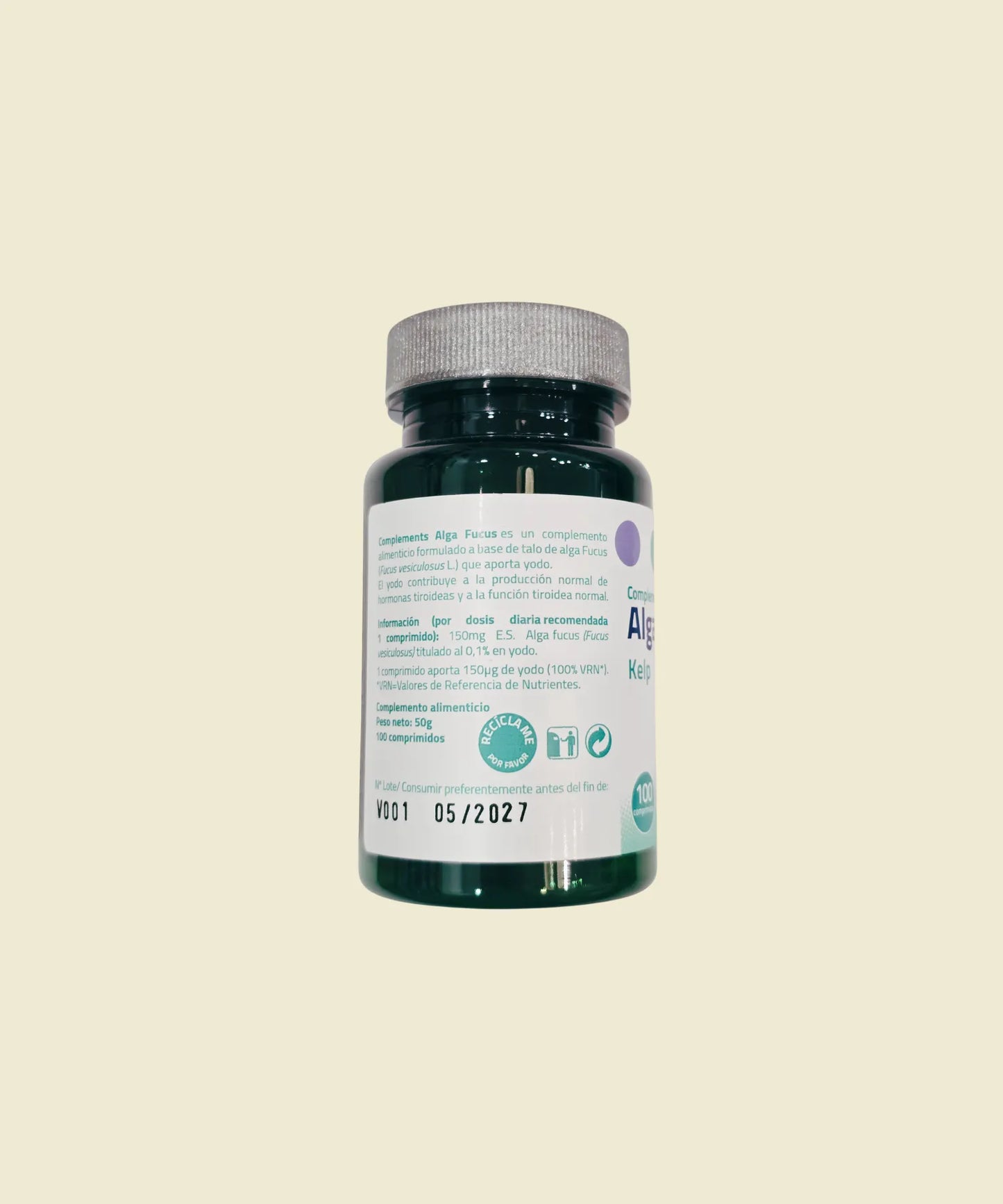 Alga Fucus | 100 comprimidos – Sakai