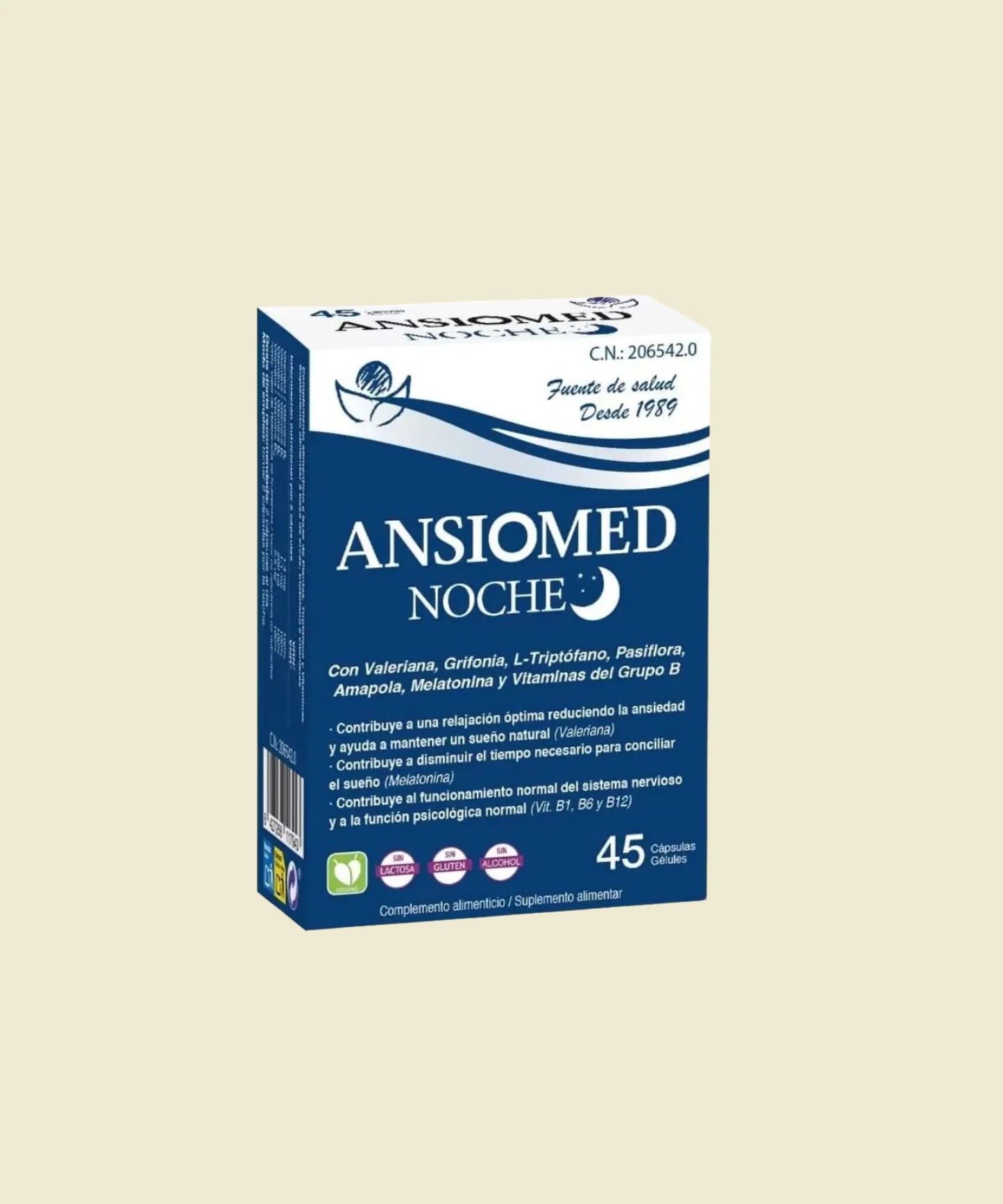 Ansiomed Noche | 45 cápsulas – Ansiomed