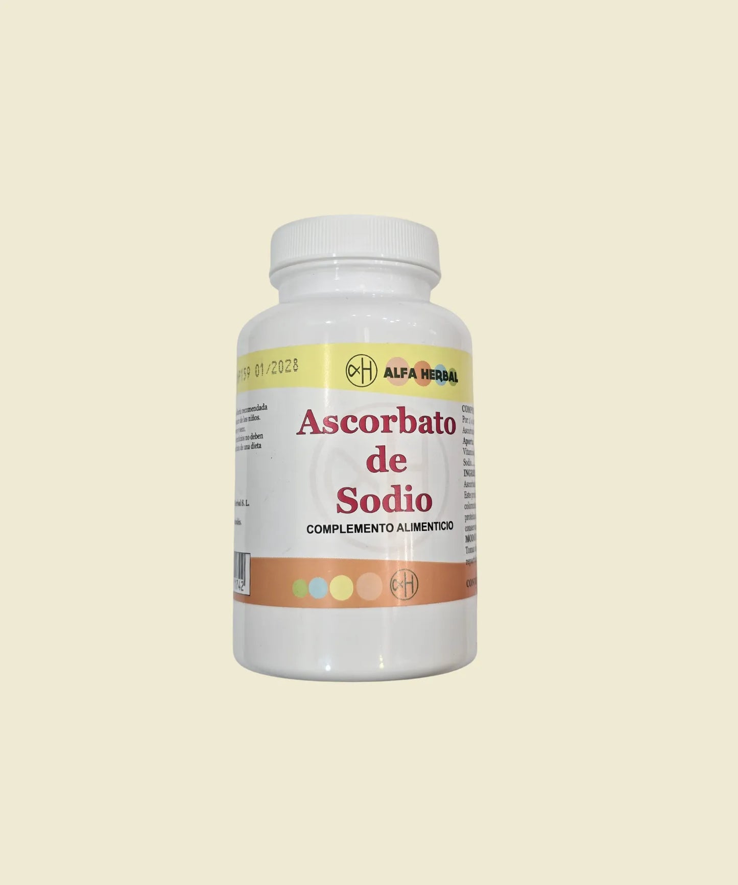 Ascorbato Sódico | 250 g – Alfa Herbal