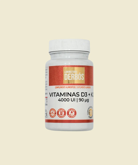 Vitamina D3 + K2 | 90 cápsulas – Derbós
