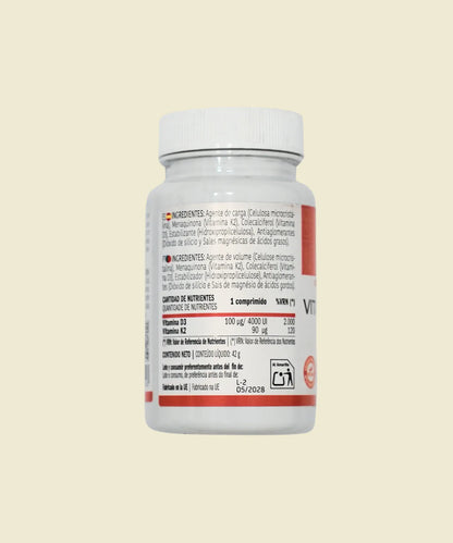 Vitamina D3 + K2 | 90 cápsulas – Derbós