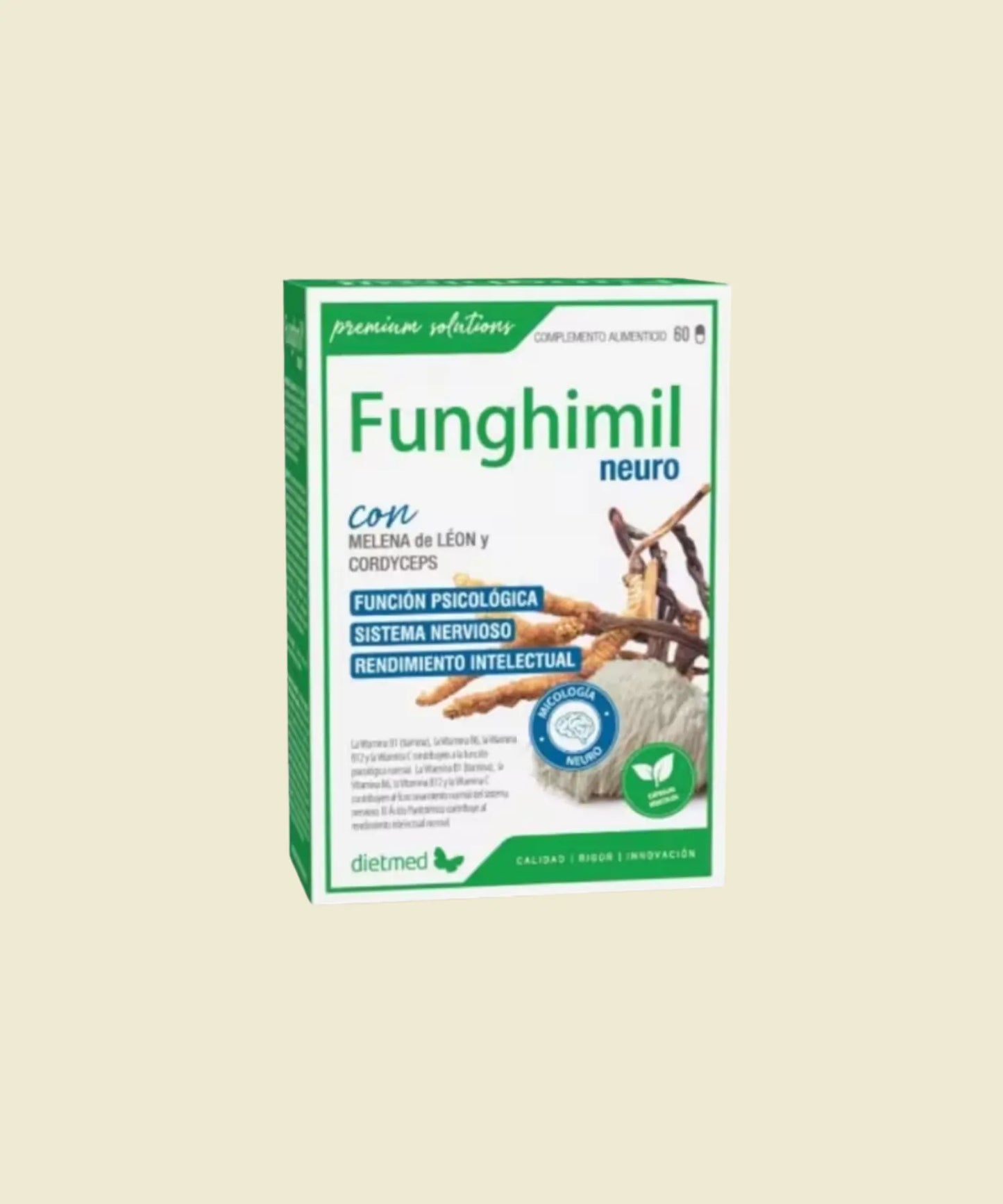 Funghimil Neuro | 60 cápsulas – DietMed