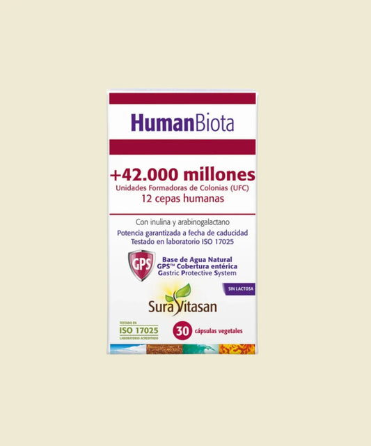 Human Biota | 30 cápsulas – Sura Vitasan