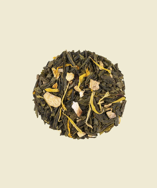 Jengibre-Naranja - té verde con jengibre y naranja
