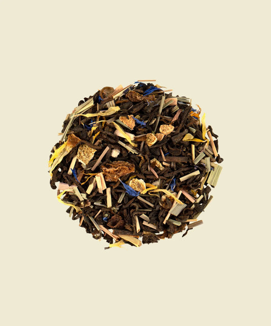 Lady Pu Erh - té rojo con cítricos y flores