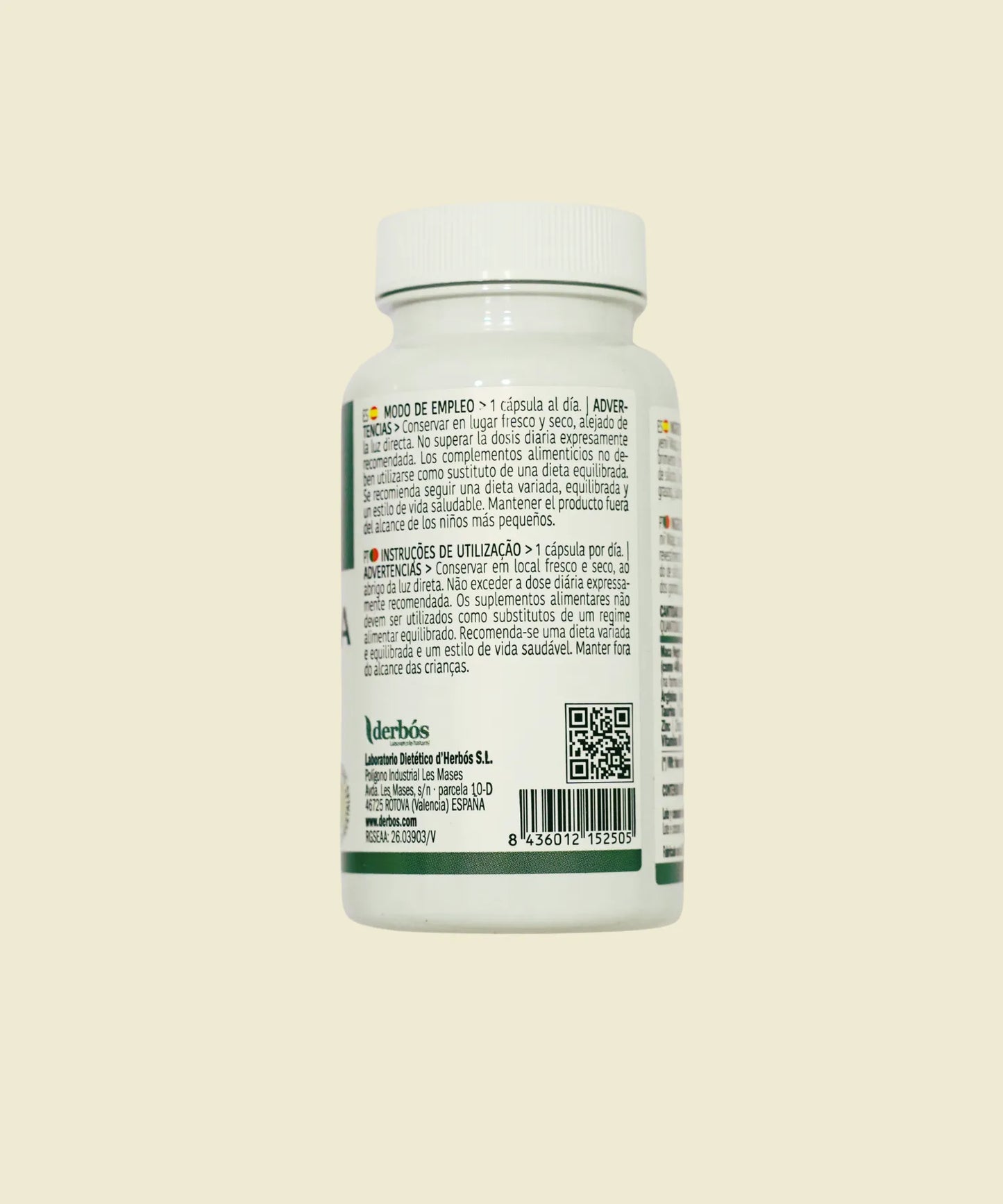 Maca Negra 8000 mg | 60 cápsulas – Derbós