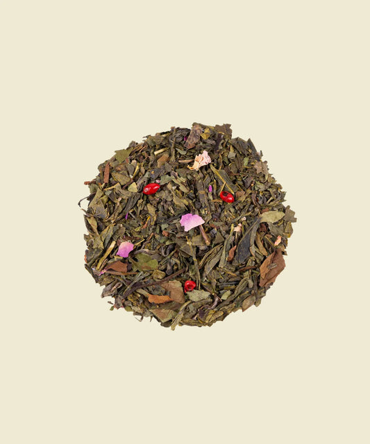 Rosa Menta - té verde con menta y flores
