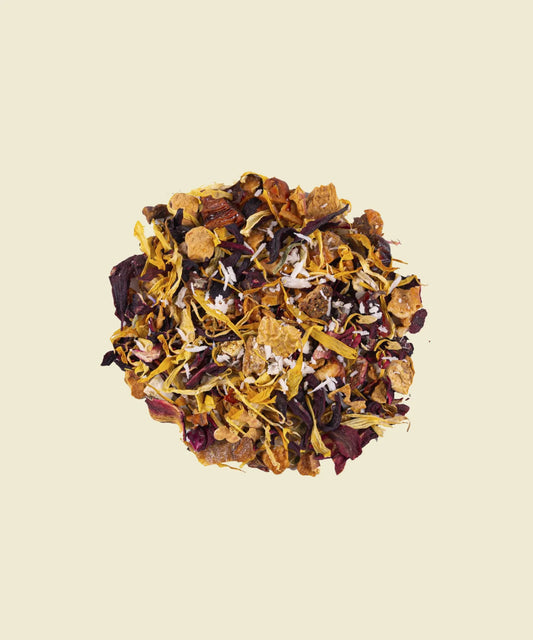 Sueño de Coco Caribeño - infusión de frutas tropicales con coco