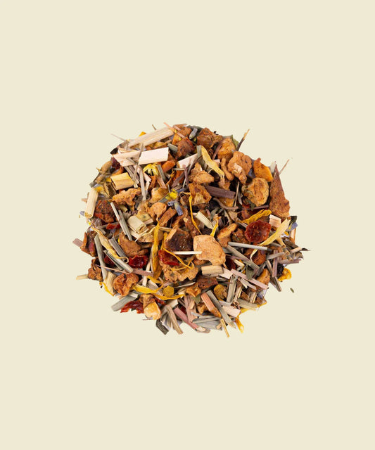 Tisana para meditar - infusión de hierbas y especias